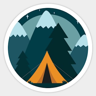 Go Camping Sticker